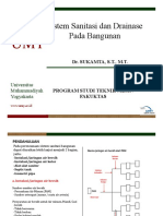 01 - Sistem Sanitasi Dan Drainase Pada Bangunan - 2015 PDF