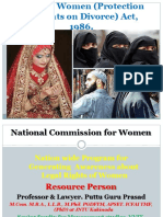 Muslim Women (Protection of Rights On Divorce) Act, 1986.Gp2