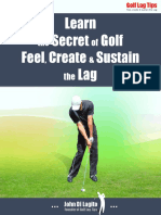 Learn The Secret of Golf - Feel Create and Sustain The Lag - English Version PDF