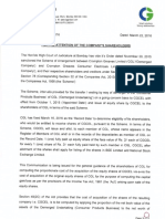 Demerger-Cost of Acquisition