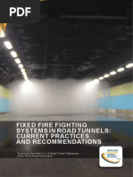 Fixed Fire Fighting in Road Tunnels Current Practices and Recommandations