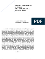 Vaticinio Sobre La Perdida de Las Indias y Planes para Conjurarla (Siglos XVII y XVIII) PDF