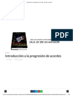 Introducción a La Progresión de Acordes - Escribir Canciones