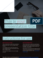 This Is Presentation Title