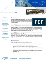 FO-4e1t1-ge: Optical Multiplexer