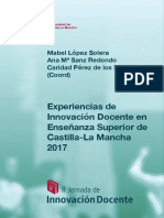 II Jorandasl Experiencias de Innovacion Docente en Enseñanza Superior de Castilla-La Mancha 2017