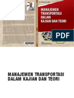 Manajemen Transportasi Dalam Kajian Dan Teori Oleh Dr. Andriansyah. M.si