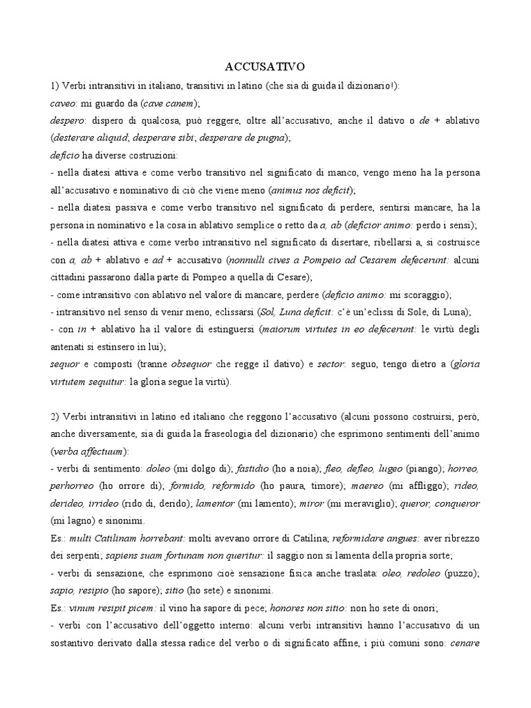 Accusativo PDF