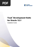 Toad Development Suite For Oracle 12.1: Installation Guide