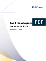 Toad Development Suite For Oracle 12.1: Installation Guide