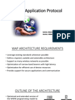 Wireless Application Protocol Architecture