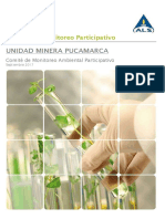 Informe de Monitoreo Participativo Pucamarca - Septiembre 2017