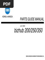 Konica-Minolta - Bizhub 200,250,350 - Parts [2005].pdf