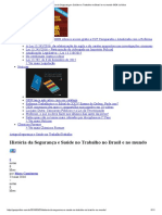 História Da Segurança e Saúde No Trabalho No Brasil e No Mundo GEN Jurídico