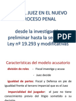 Rol Del Juez en El Nuevo CPP