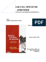 SANTOS-Enseñar o El Oficio de Aprender