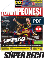 Mundo Deportivo 22-08-2010