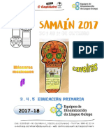 Samaín 2017 - Caveiras Mexicanas - CEIP O Castiñeiro