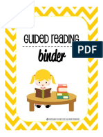 Guided Reading Binder