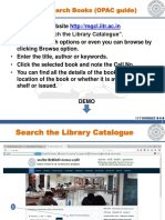 How To Search Books (OPAC Guide) : Clicking Browse Option