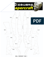 Skull Papercraft PDF