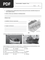 Ficha de Trabalho - Pesca