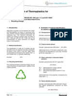 Part Identification of Thermoplastics for Recycling