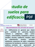 Charla Estudio de Suelos Para Cimentaciones