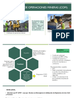 Certificado de Operaciones Mineras (Com)