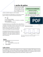 Modulación Por Ancho de Pulsos