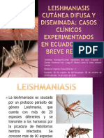 Leishmaniasis Cutánea Difusa y Diseminada