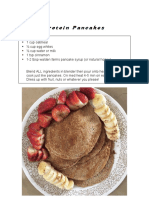 Basic Protein Pancakes