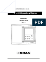 Manual de Uso Monitor Fetal Bionet fc1400 Ingles PDF