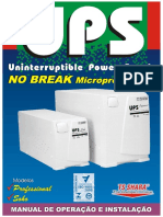 Manual L DESC Do Nobreak UPS Professional e Soho (Antigos) PDF