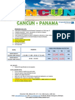 Cancun + Panama Oasis Kt-O-Gv Hasta Agotar Stock