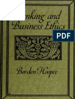 Banking and Business Ethics 1921