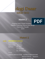 GD 2 Bumi-Proses