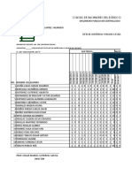 Lista de Asistencia Recreada