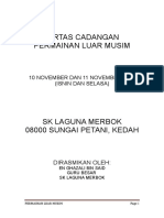 Kertas Kerja Permainan Luar Musim