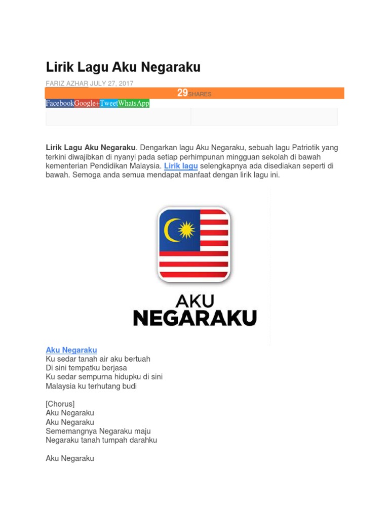 lagu negaraku mp3 download