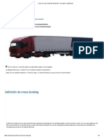 ¿Qué Es Cross Docking - Definición, Concepto y Significado