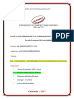 Plan y Programa de Auditoría - Municipalidad Provincial Del Santa - Huaman Orbegoso Frank Anthony