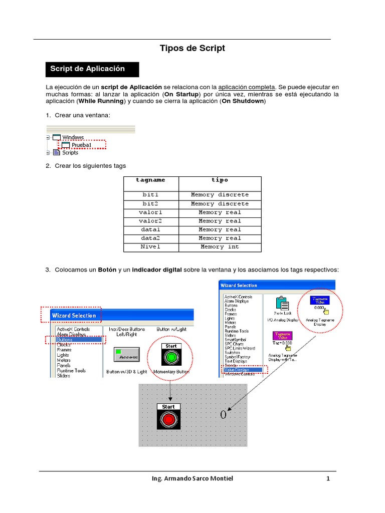 3 Tipos Scripts | PDF | Informática | Software