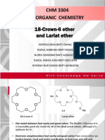 CHM3304 - Crown Ether and Lariat Ether