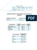 46 Formato de Identificación y Evaluación Cualitativa de Riesgos