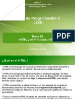 Taller de Programación II J2Ee: Tema 01 HTML y El Protocolo HTTP