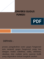 Interkonversi Gugus Fungsi