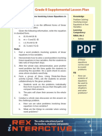 Supplemental Math High School Grade 8 Q1