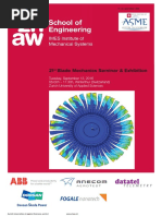 21st Blade Mechanics Seminar 2016