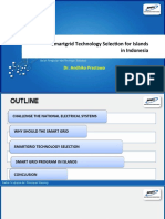 Smartgrid Technology	Selection for Islands in Indonesia